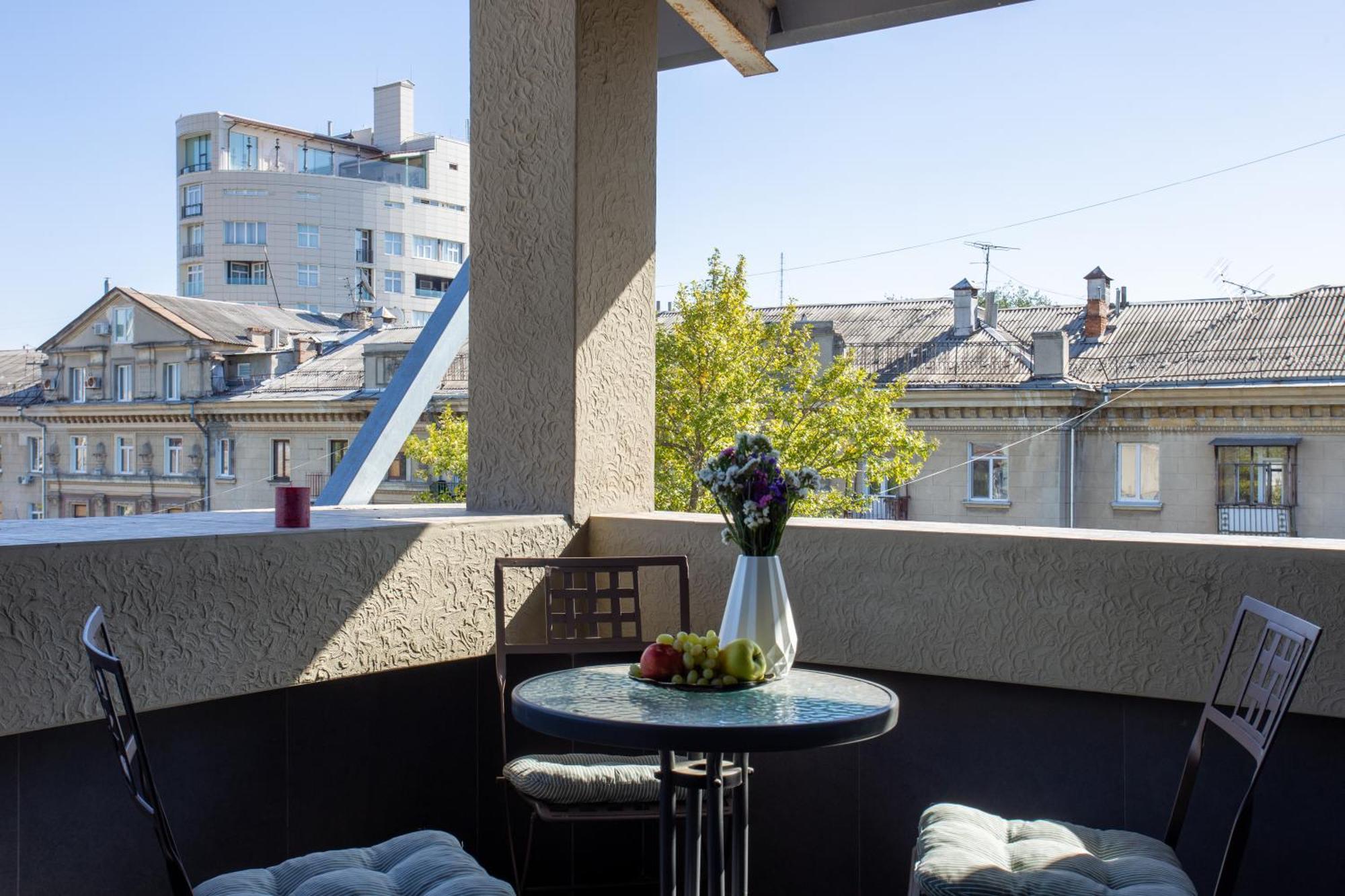 Пентхаус С Террасой. Апартаменты В Центре Charkov Exteriér fotografie
